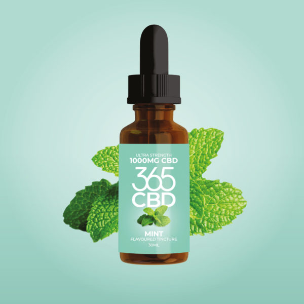 365 CBD - Mint Flavour Tincture - 1000mg (Copy) (Copy) (Copy)